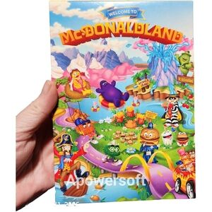 2025 McDonald's McDonaldland Tin Collectible Passport Stickers Postcard SEALED